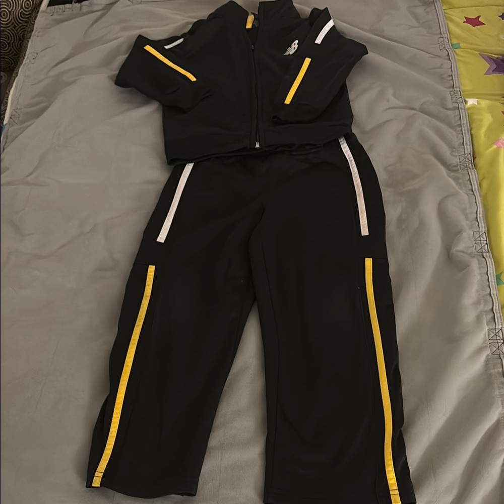 New Balance Black and Yellow Jacket